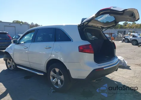 2011 Acura Mdx Technology Package z USA, uszkodzony, nr VIN 2HNYD2H66BH001822